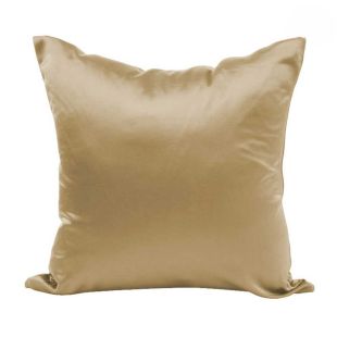 Elegant satin decorative pillow cover