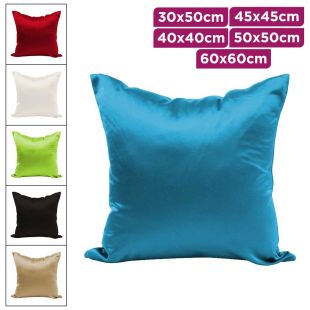 Elegant Satin Throw Cover Pillow