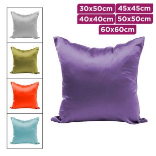 Stylish Satin Throw Pillow