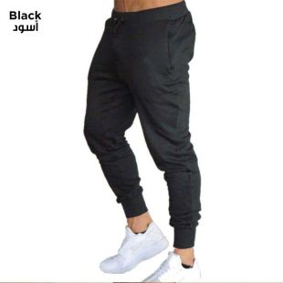 Quick-Drying Sports Trousers For Men Black Size XXXL