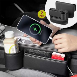 Car Seat Gap Organizer Box - 2 Pcs