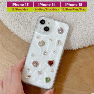 غطاء حماية بأحجار لامعة لأجهزة آيفون