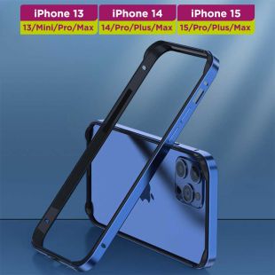 غطاء حماية بإطار ألمنيوم لأجهزة آيفون