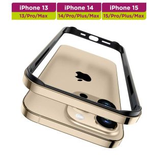غطاء حماية بإطار من الألمنيوم لهاتف آيفون
