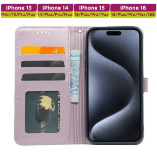 غطاء حماية جلد بقفل مغناطيسي لأجهزة آيفون