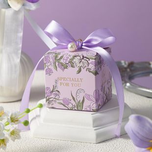 علبة هدايا أوروبية مزخرفة 20 حبة 7×7×7 سم