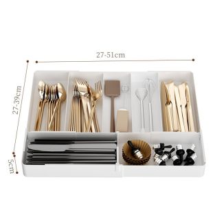 7 Pcs Expandable Multi-purpose Drawer Organizer Set