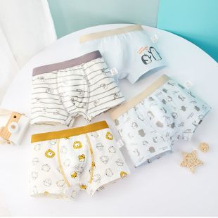 شورت داخلي قطن ولادي أنيق 4 قطع