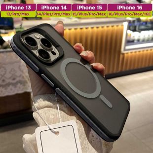 غطاء حماية مزدوج الطبقة بملمس حريري لأجهزة آيفون