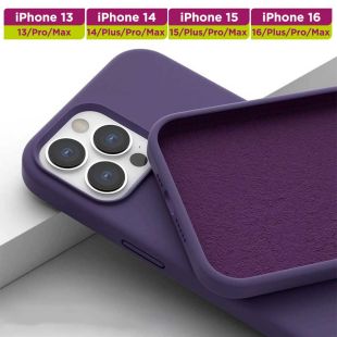 غطاء حماية سيليكون فاخر مقاوم للصدمات لأجهزة آيفون