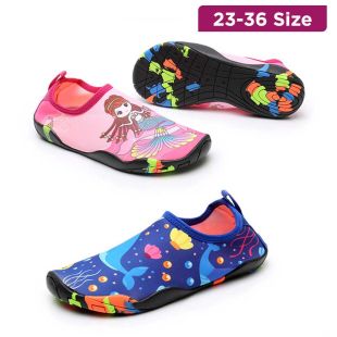 Children’s Non-Slip Beach Mermaid Printed Shoes