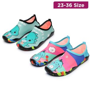 Children’s Non-Slip Beach Dinosaur Printed Shoes
