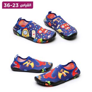 حذاء شاطئ ملون للأطفال مانع للانزلاق