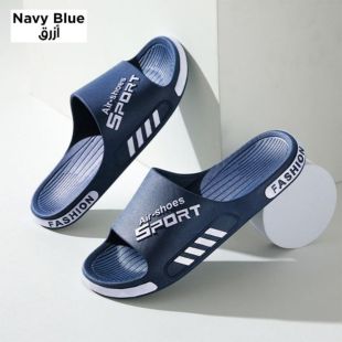 نعال أنيقة وعصرية للرجال- أزرق داكن - مقاس 42-43