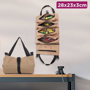Durable Multi-Purpose Tool Bag - 28×23×3 cm