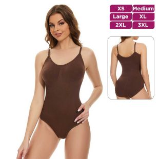 Seamless Bodysuit for Slimming and Concealing Flabby Skin