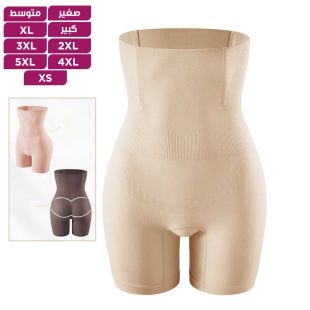 شورت تنحيف للبطن والأرداف عالي الخصر للسيدات