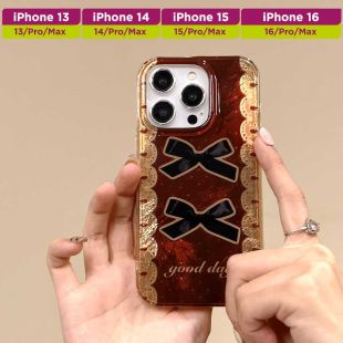 غطاء حماية فاخر بدانتيل لأجهزة آيفون