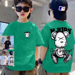 Comfortable Boys T-Shirt with Short Sleeves