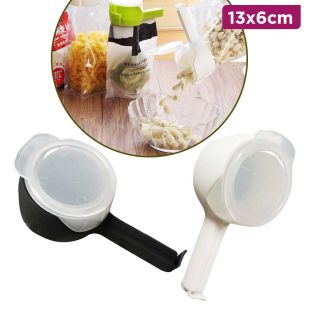 Food Sealing Clip with Dispenser Nozzle
