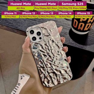 غطاء حماية للهاتف بملمس حريري لامع