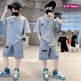 Comfortable Short Sleeve T-Shirt and Short Set for Boys