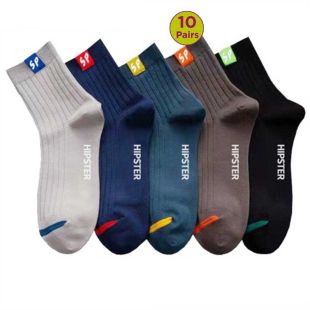 Thick Socks for Men - 10 Pairs