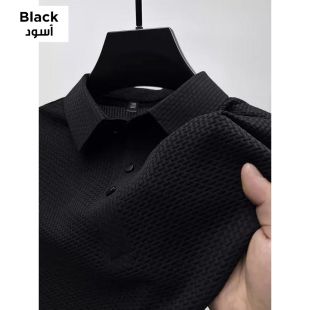 Men's Summer Business Casual Polo Shirt Size 5XL