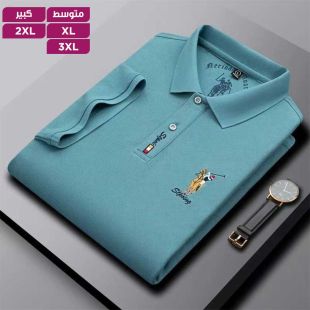 تيشيرت بولو بأكمام قصيرة للرجال