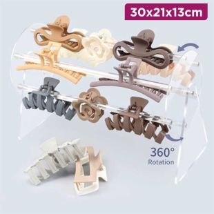 Acrylic Hairpin and Headband Display Rack