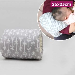 Soft Cotton Baby Breastfeeding Arm Pillow -  25 x 23 cm