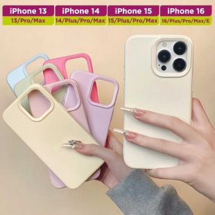 غطاء حماية سيليكون مطفي لأجهزة آيفون