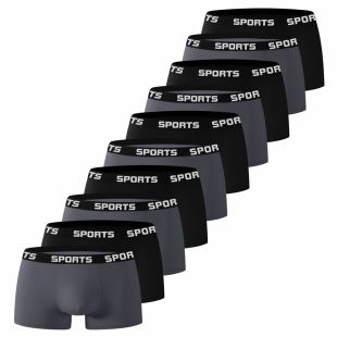 شورت داخلي فاخر بألوان متنوعة للرجال - 10 حبة