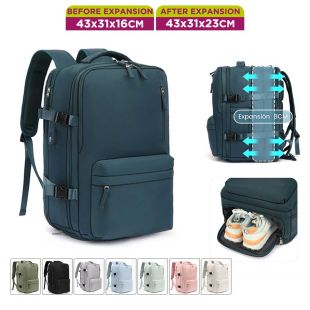 Multi-Purpose Backpack with Expandable Capacity - 36-55L
