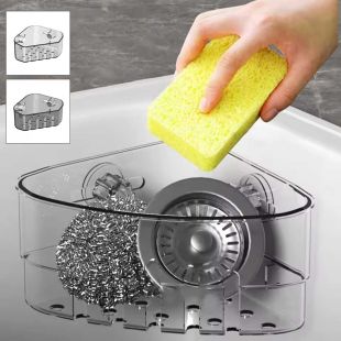 رف زاوية جداري شفاف