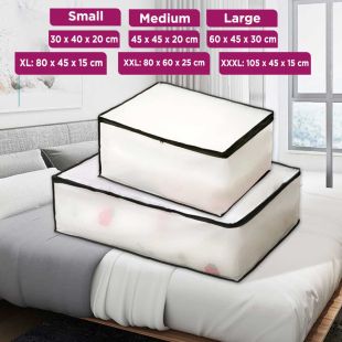 Quilt and Clothes Foldable Storage Bag