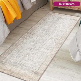 Anti-Slip Refined Retro Pattern Long Thin Carpet