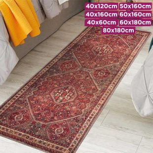 Classy Retro Pattern Long Thin Anti-Slip Carpet