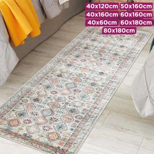 Chic Retro Pattern Long Thin Anti-Slip Carpet