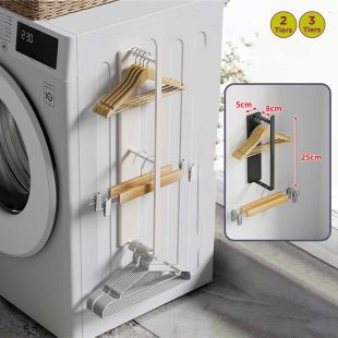 Multi-layer Adhesive Metal Clothes Rack