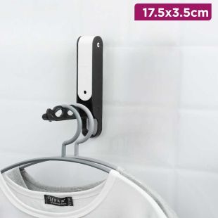 Mini Wall-Mounted Folding Clothes Hanger