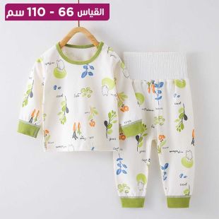 بيجامة أطفال من القطن بتصميم كورى