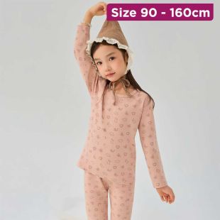 Cloud Rabbit Foundation Ribbed Cotton Pajama With Sleeves For Kids