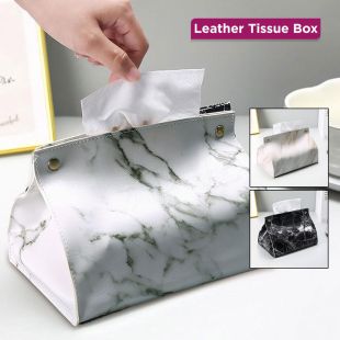 Creative Leather Tissue Box