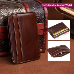 Men’s Genuine Leather Wallet