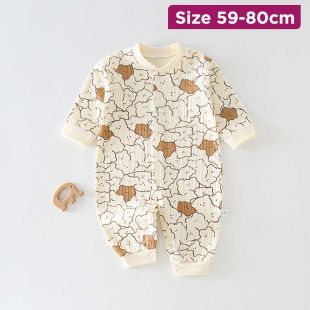Baby Cotton Romper Pailou Line Design