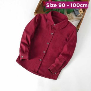 Kids Long Sleeve Casual Shirt