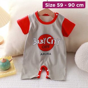 Newborn Ultra Soft Cotton Open-Bottom Crawler Outfit