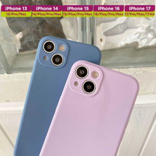 غطاء حماية أنيق من السيليكون لأجهزة أيفون