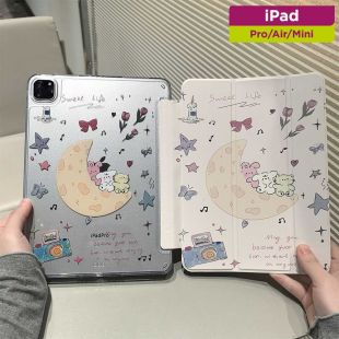 غطاء حماية بتصميم Bear لجهاز آيباد